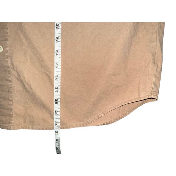 Columbia Gilchrist Club Hunting Shirt XL Tan Black Cotton Quilted Shoulder Patch - Picture 11 of 12